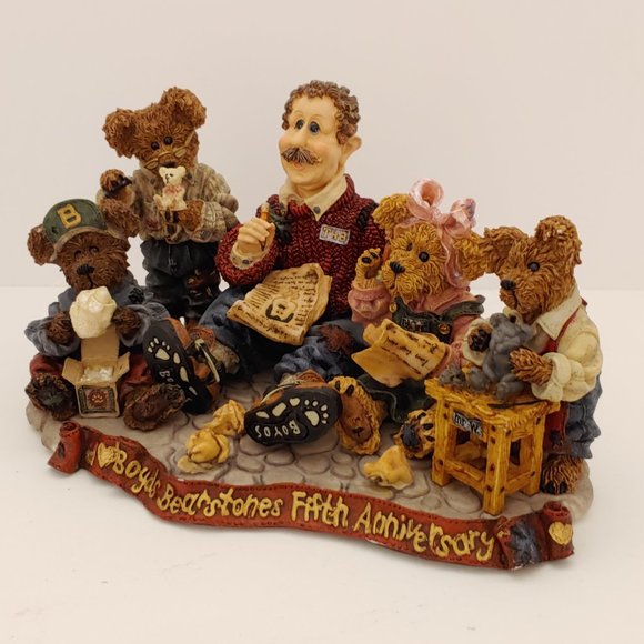 Boyds Bears & Friends Fifth Anniversary 1998 Limited Edition #227803 - Picture 2 of 5
